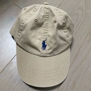 Polo tan baseball cap- size 12-24months